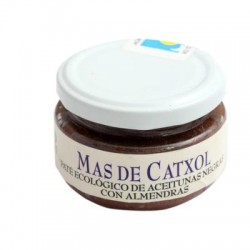 Mas de Catxol -Paté ecológico de aceitunas negras con almendras